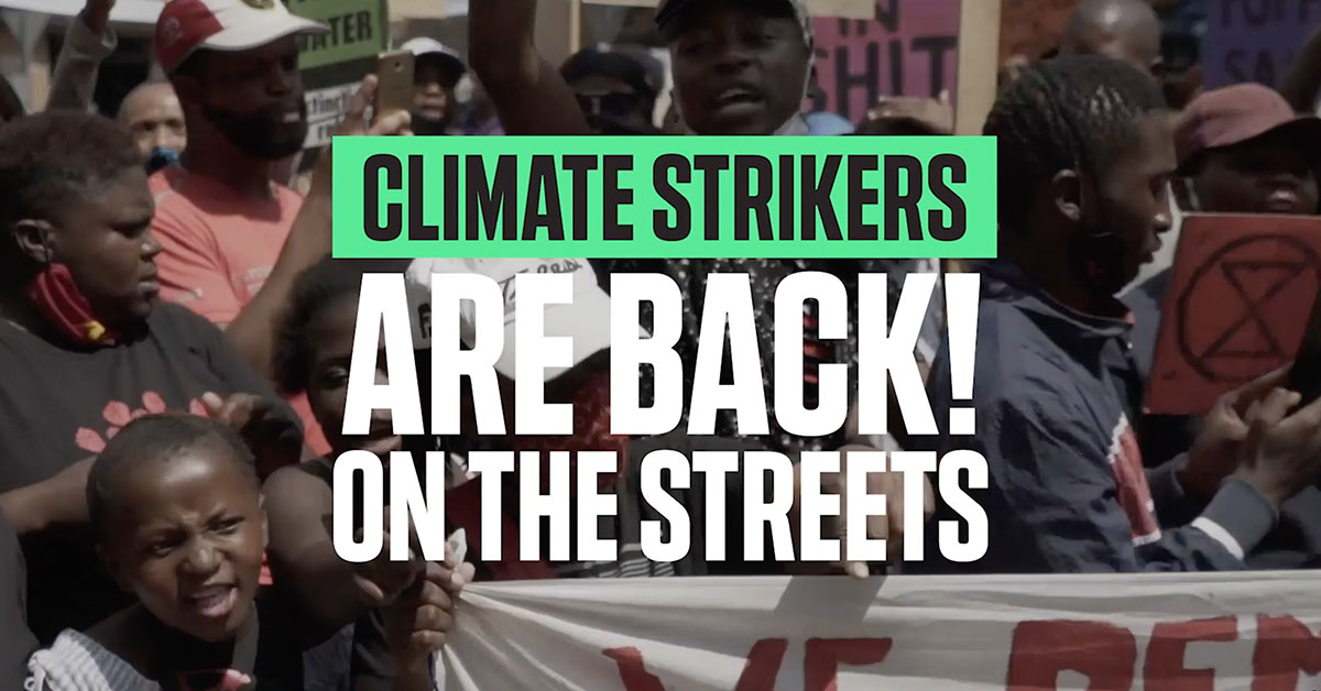 Climate Strikers Are Back on the Streets!　気候ストライキが街に帰ってきた。世界気候アクション0925レポート、そしてMAPAとは。