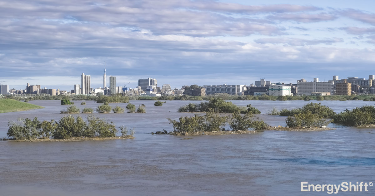 2030年の海面上昇で、東京は7.5兆円の被害　－　グリーンピース調査レポート
