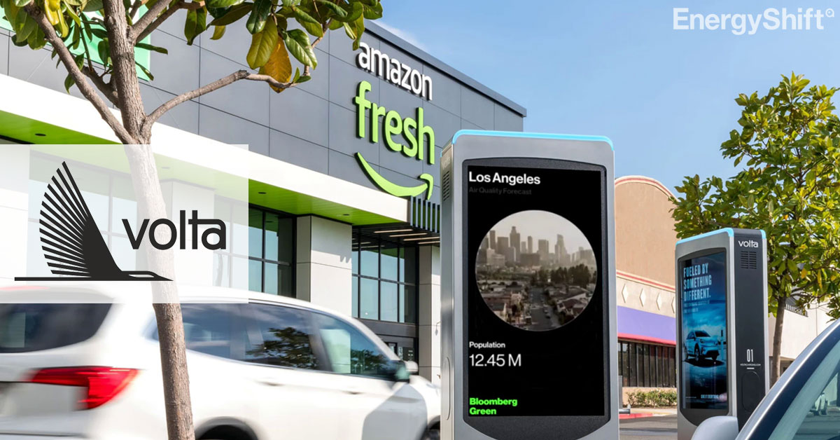 Volta Charging、Amazonも採用した、EV充電器を広告スペースに変えたアイディア企業